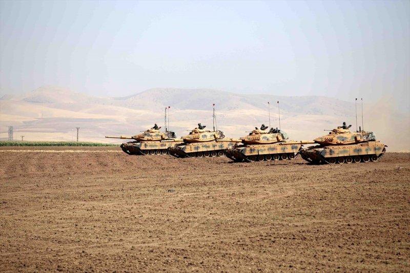 Silopi-Habur bölgesindeki tatbikat altıncı gününde