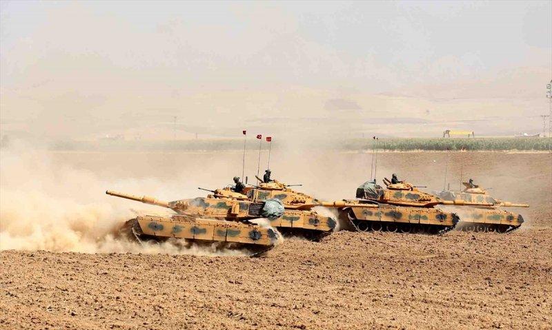 Silopi-Habur bölgesindeki tatbikat altıncı gününde