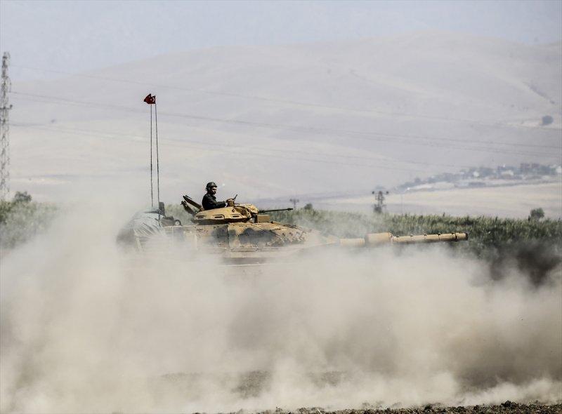 Silopi-Habur bölgesindeki tatbikat altıncı gününde