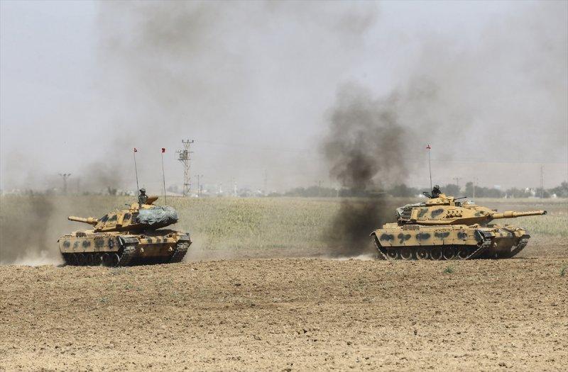 Silopi-Habur bölgesindeki tatbikat altıncı gününde