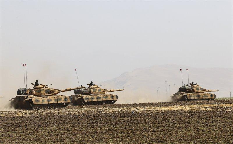 Silopi-Habur bölgesindeki tatbikat altıncı gününde