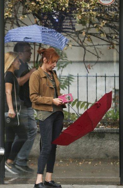 Başkentten yağmur manzaraları 