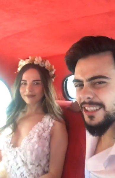 Rüzgar Erkoçlar ile Tuğba Beyazoğlu evlendi