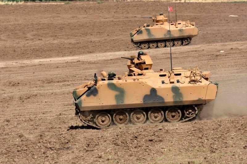 Habur'da hedefe taarruz tatbikatı