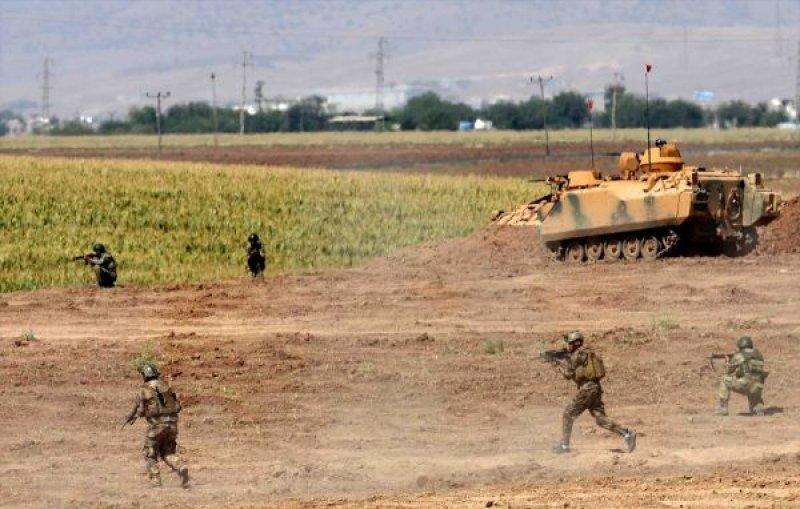 Habur'da hedefe taarruz tatbikatı