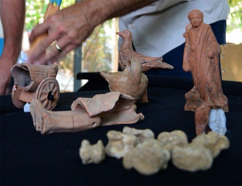 Çanakkale 2 bin yıllık oyuncak bulundu