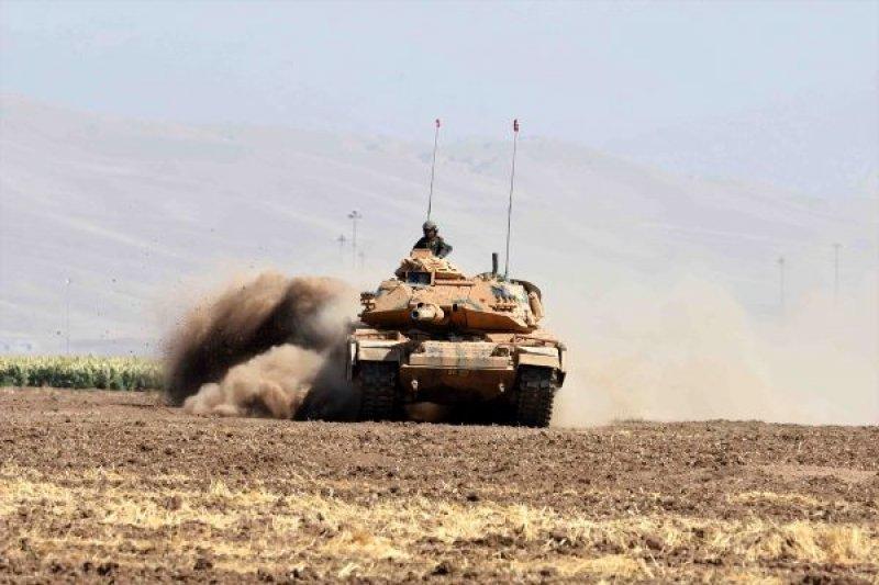 Habur'da hedefe taarruz tatbikatı