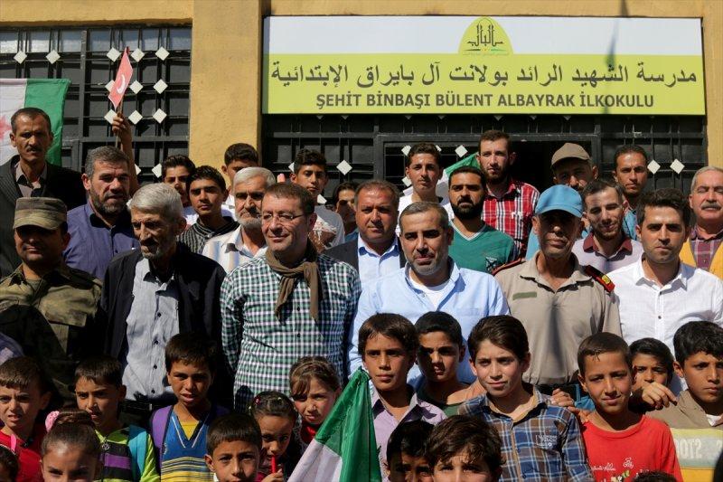 Şehit binbaşının ismi Bab'da okula verildi