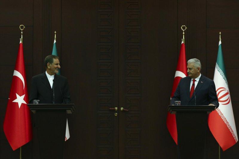 Başbakan Yıldırım, İshak Cihangiri ile basın toplantısı düzenledi - Resim 8