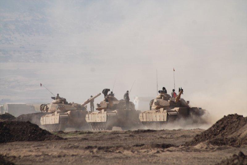 Silopi-Habur bölgesindeki tatbikat sürüyor