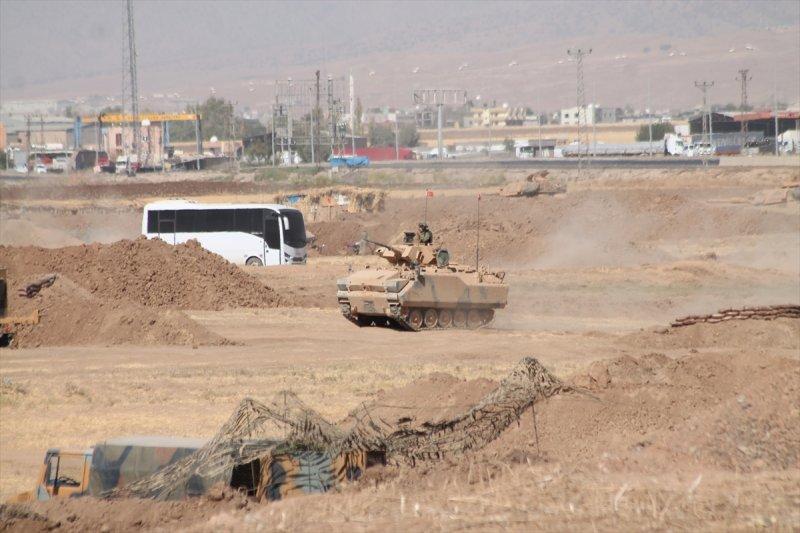 Silopi-Habur bölgesindeki tatbikat sürüyor