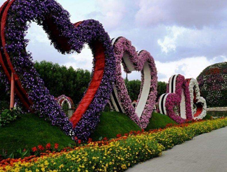 Dünyanın en büyük çiçek bahçesi