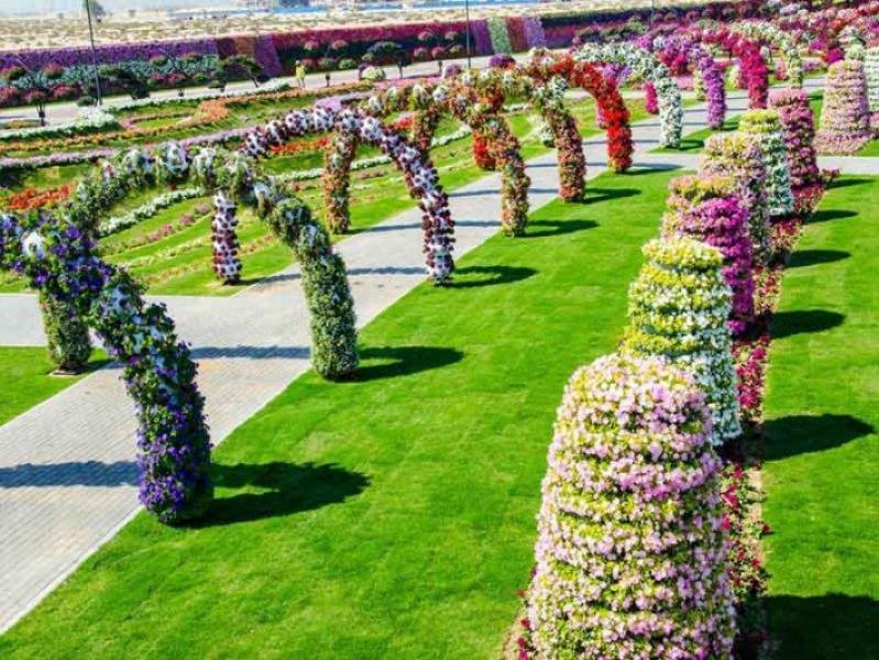 Dünyanın en büyük çiçek bahçesi
