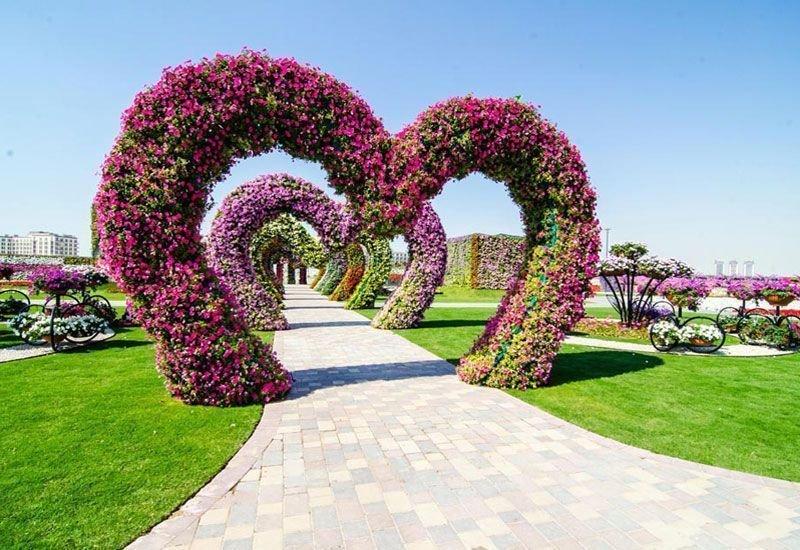 Dünyanın en büyük çiçek bahçesi