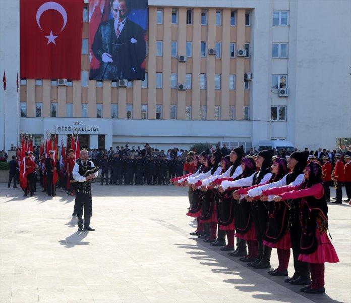 Yurttan Cumhuriyet Bayramı kutlamaları