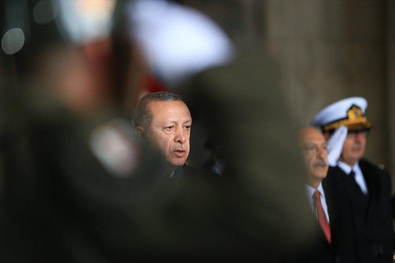 Devlet erkanı Anıtkabir'de