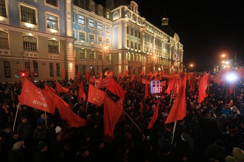 Rusya'da Bolşevik devriminin 100. yılı kutlamaları