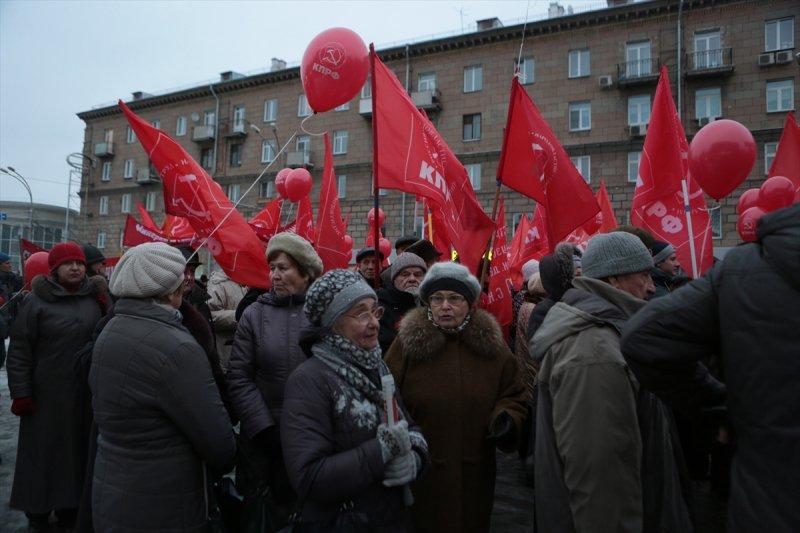 Rusya'da Bolşevik devriminin 100. yılı kutlamaları