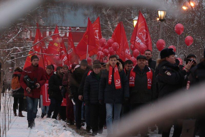 Rusya'da Bolşevik devriminin 100. yılı kutlamaları
