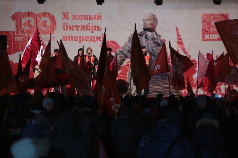 Rusya'da Bolşevik devriminin 100. yılı kutlamaları