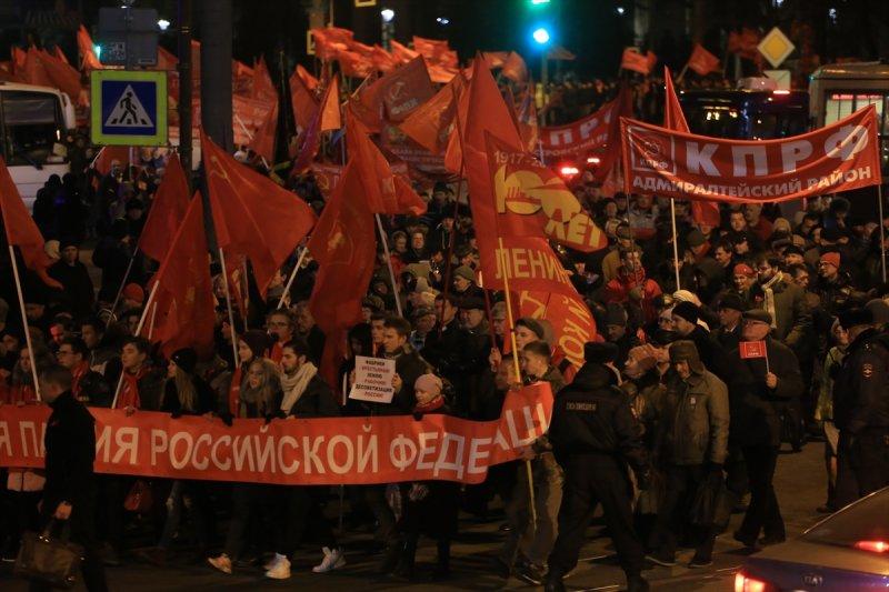 Rusya'da Bolşevik devriminin 100. yılı kutlamaları