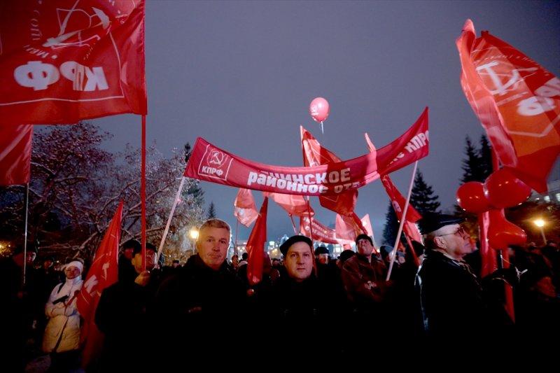 Rusya'da Bolşevik devriminin 100. yılı kutlamaları