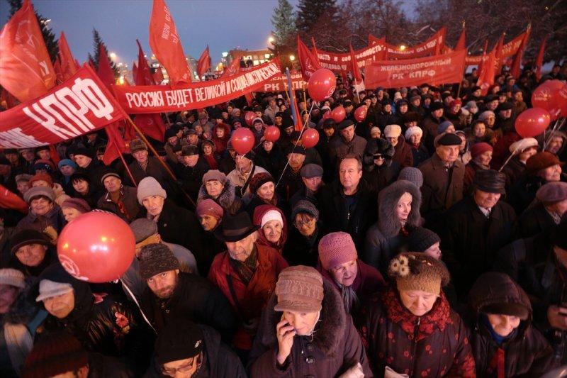 Rusya'da Bolşevik devriminin 100. yılı kutlamaları