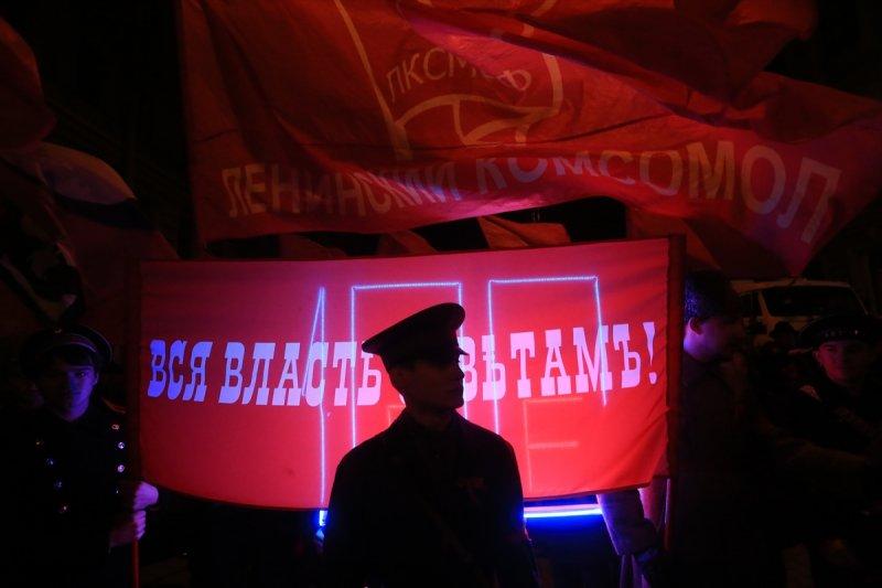 Rusya'da Bolşevik devriminin 100. yılı kutlamaları
