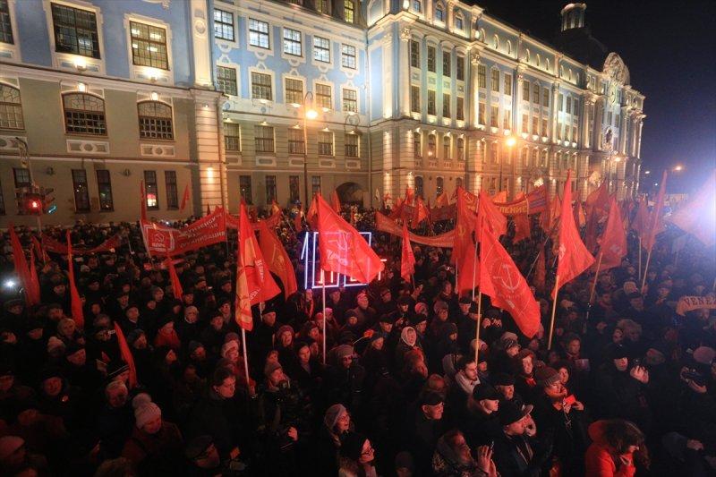 Rusya'da Bolşevik devriminin 100. yılı kutlamaları