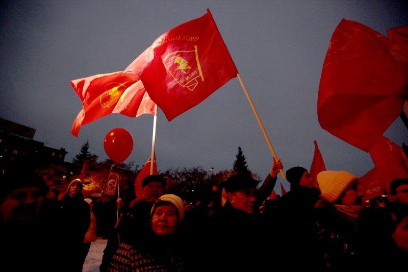 Rusya'da Bolşevik devriminin 100. yılı kutlamaları