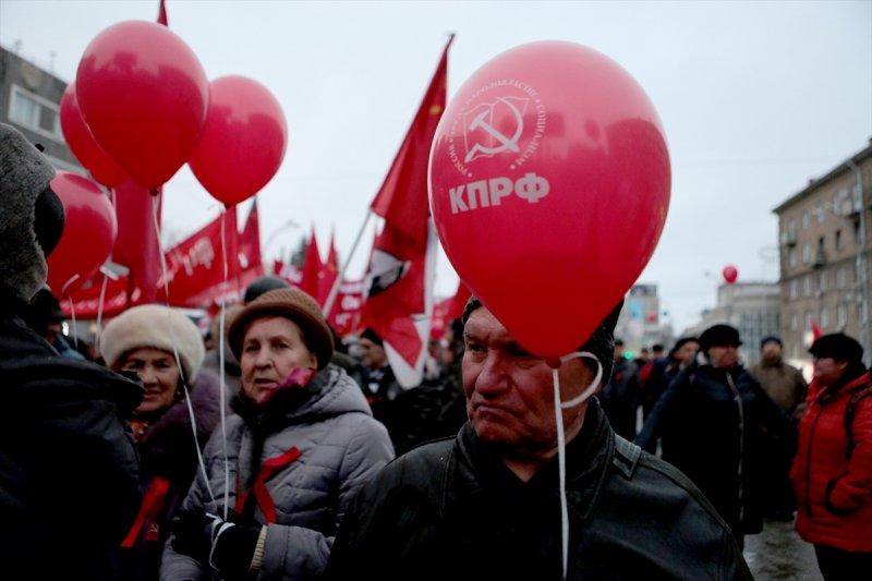 Rusya'da Bolşevik devriminin 100. yılı kutlamaları