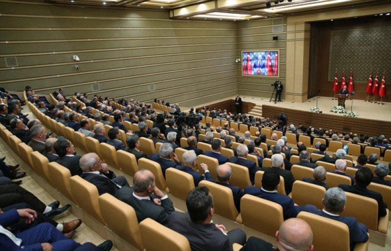 Cumhurbaşkanı Erdoğan 41. Muhtarlar Toplantısı'nda