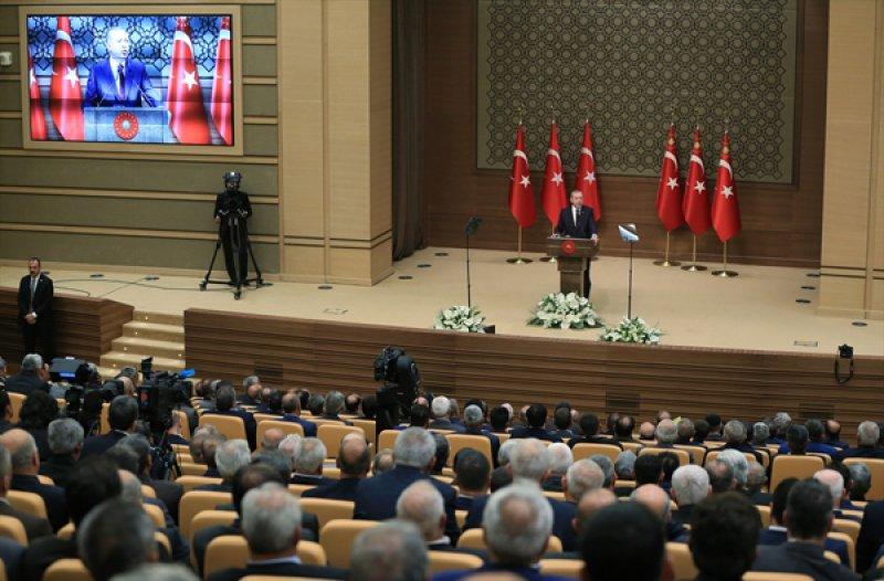 Cumhurbaşkanı Erdoğan 41. Muhtarlar Toplantısı'nda
