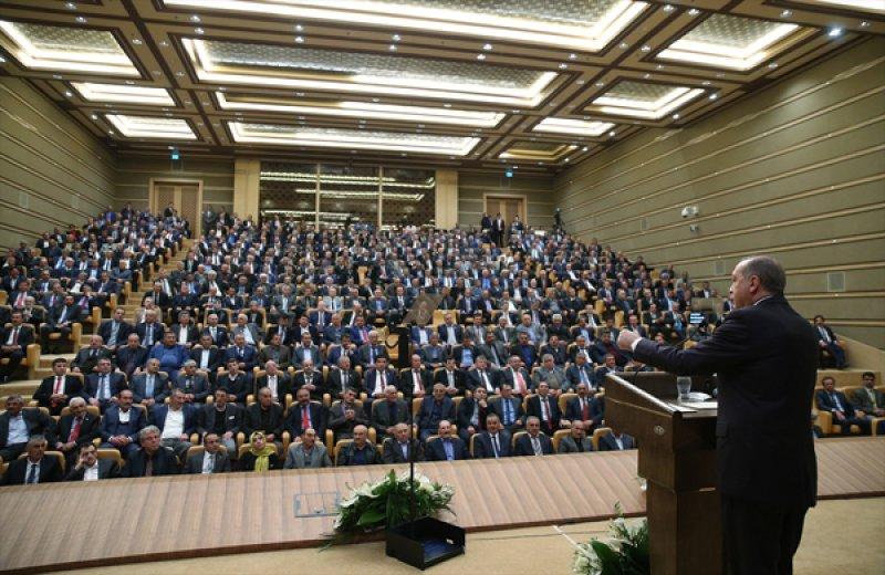 Cumhurbaşkanı Erdoğan 41. Muhtarlar Toplantısı'nda