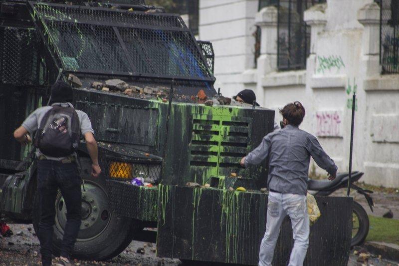 Kolombiya'da protesto