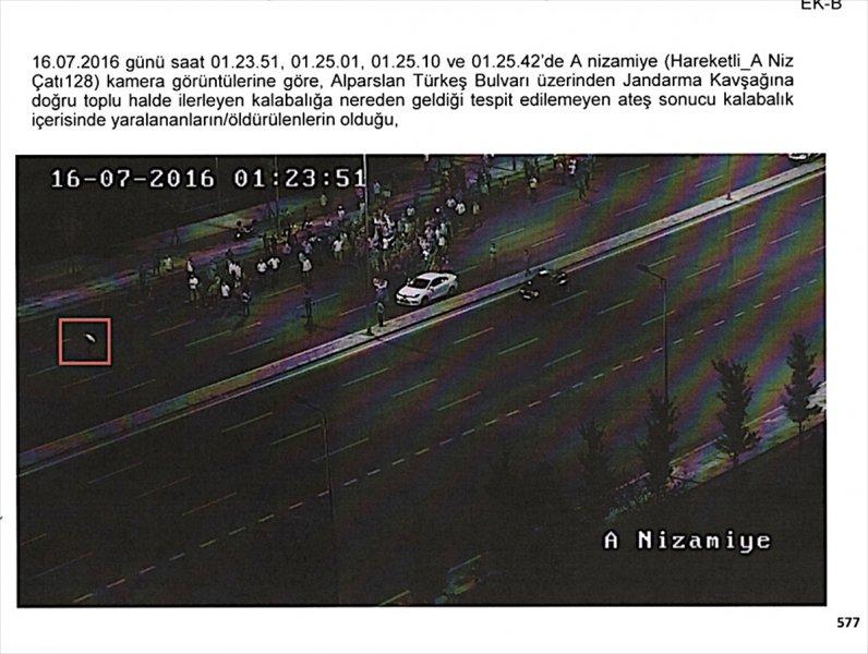 FETÖ'cülerin zırhlı araçlardan sivilleri vurduğu anlar