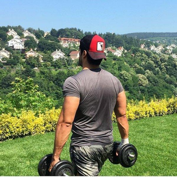 Spor yapan ünlülerin paylaşımları