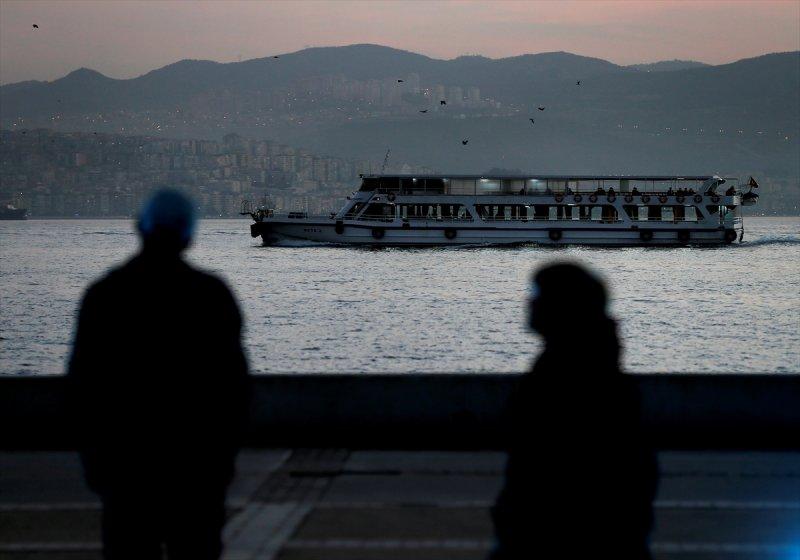 İzmir'de gün batımı