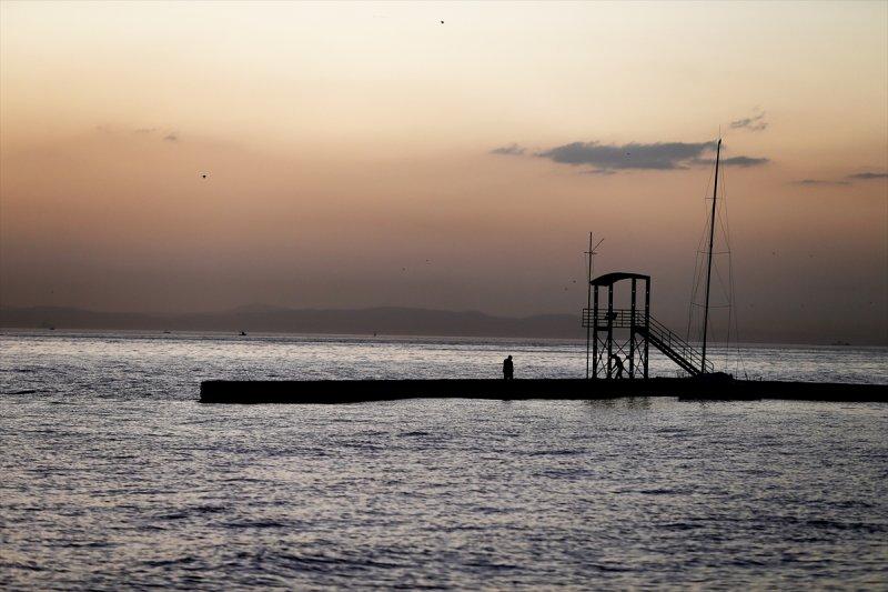İzmir'de gün batımı