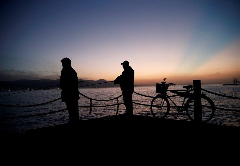 İzmir'de gün batımı