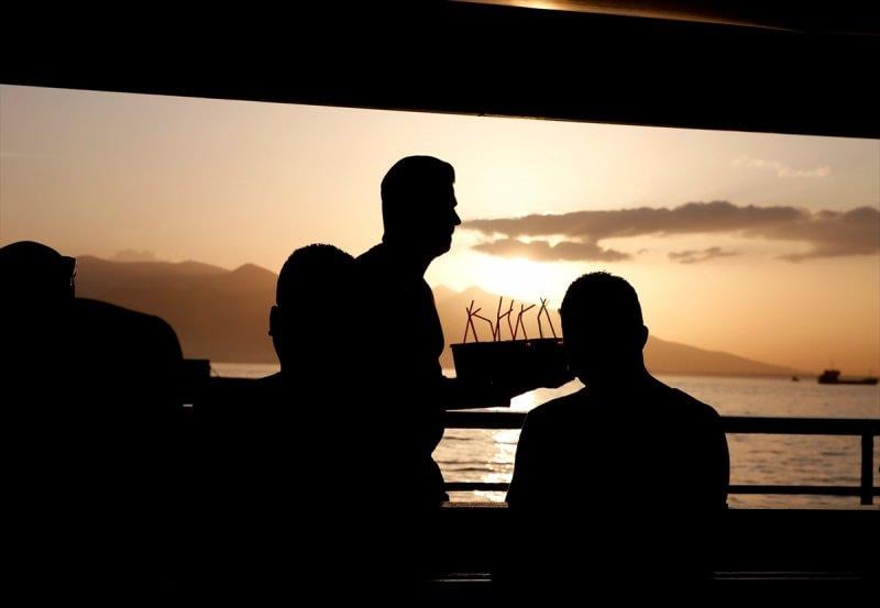 İzmir'de gün batımı