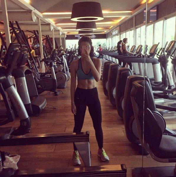 Spor yapan ünlülerin paylaşımları