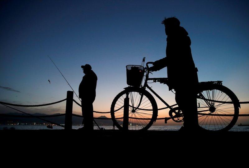 İzmir'de gün batımı