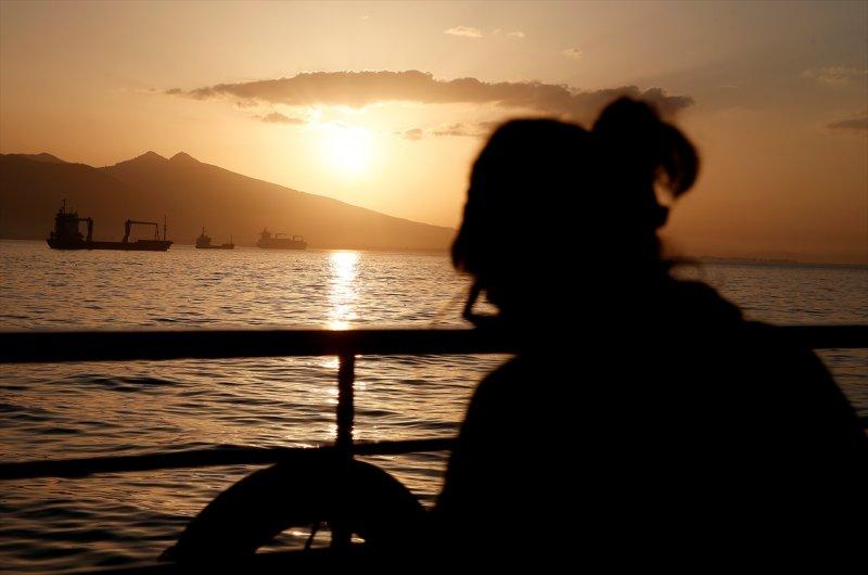 İzmir'de gün batımı