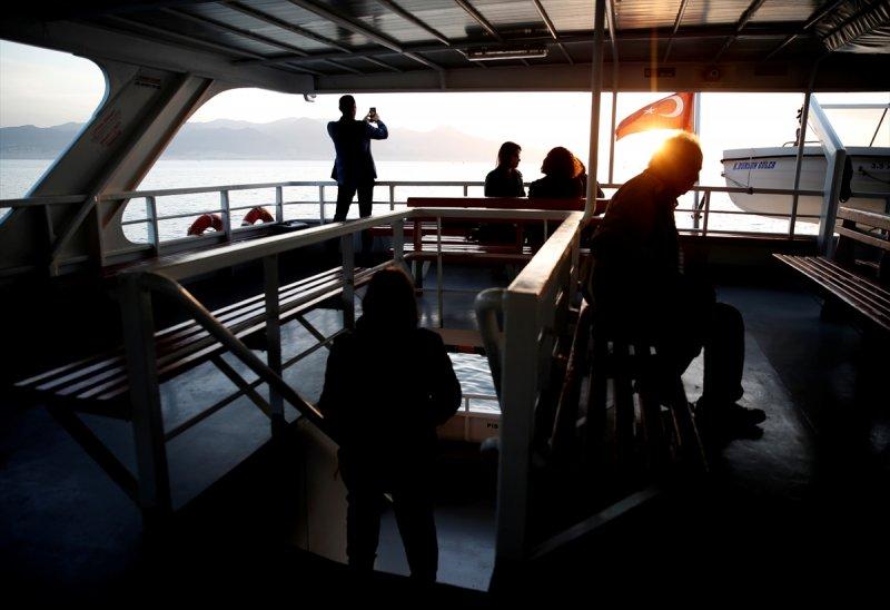 İzmir'de gün batımı