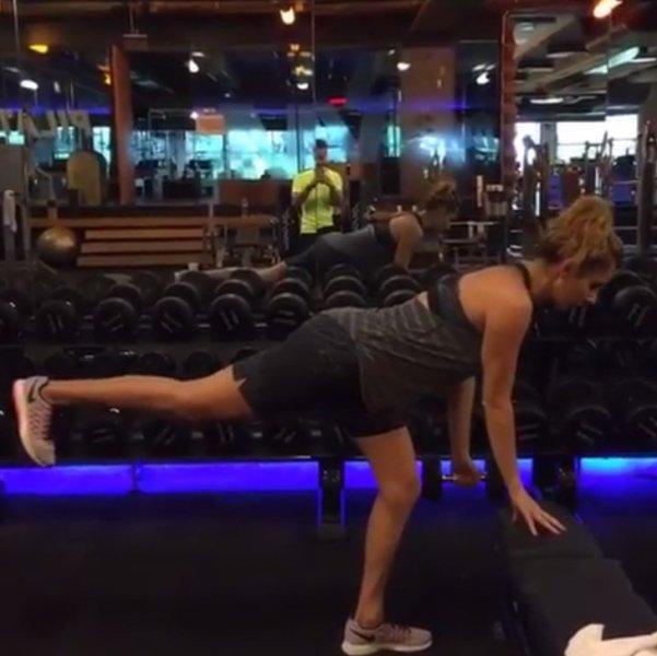 Spor yapan ünlülerin paylaşımları