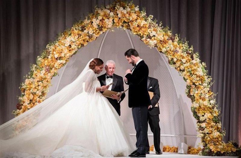 Ünlü tenisçi Serena Williams evlendi 