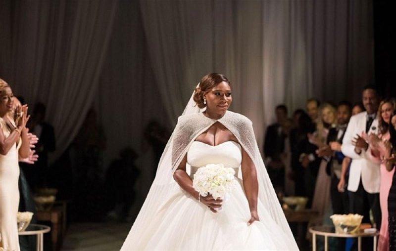Ünlü tenisçi Serena Williams evlendi 