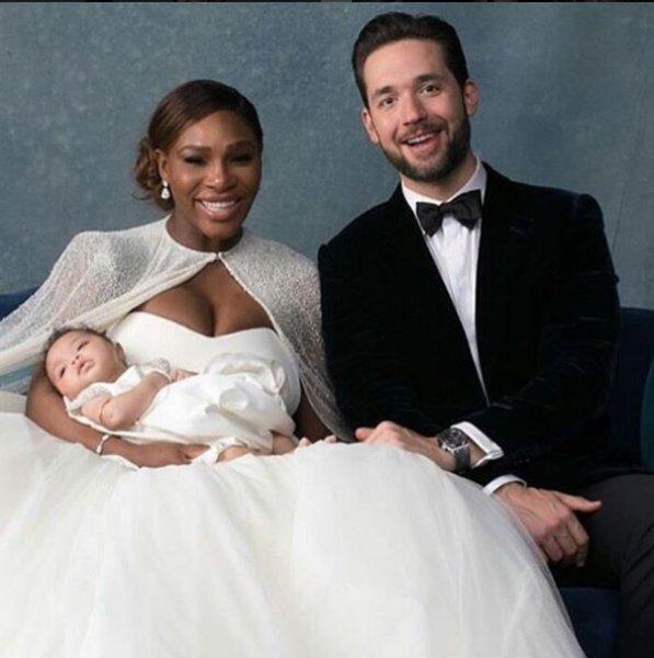 Ünlü tenisçi Serena Williams evlendi 