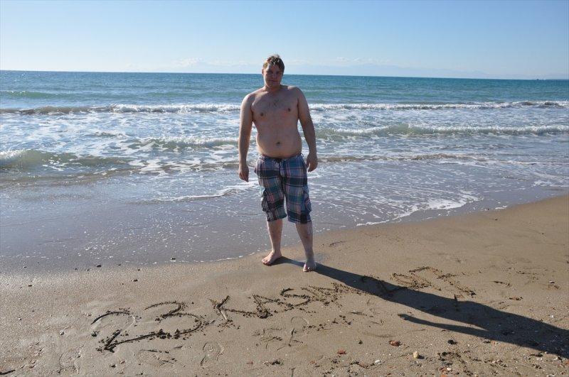 Antalya'da kasımda deniz keyfi